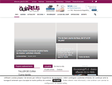 Tablet Screenshot of laguiadereus.com